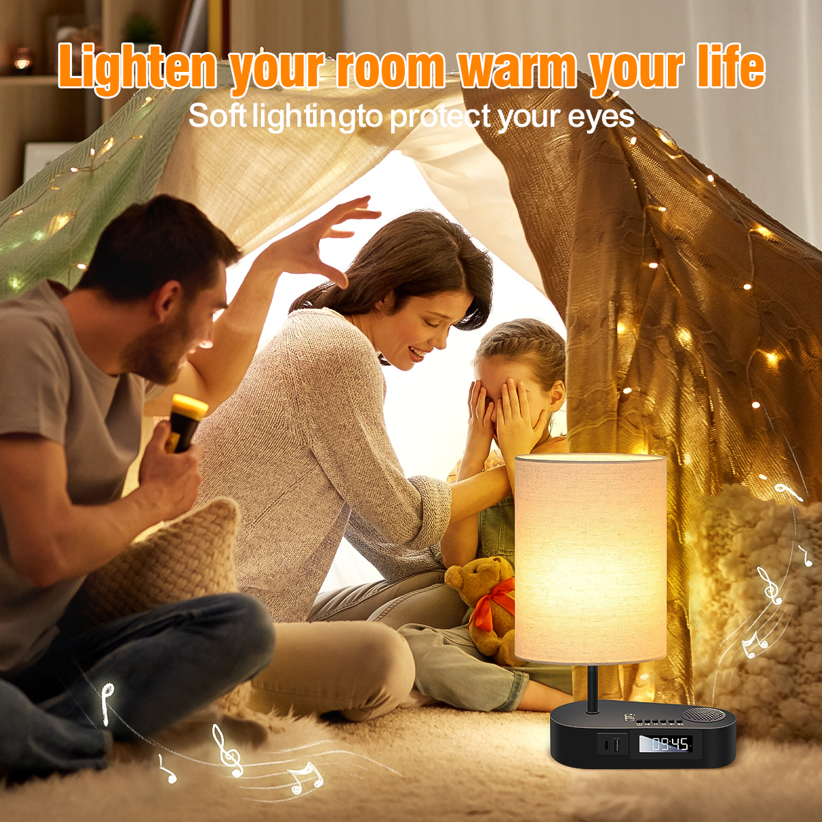 HCP048 桌面音响台灯